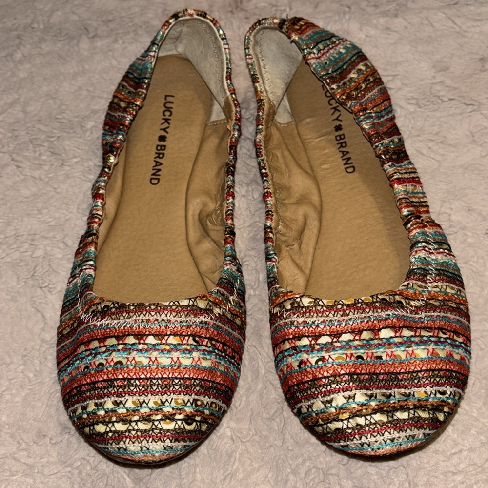 Lucky Brand size 10M/40 flats